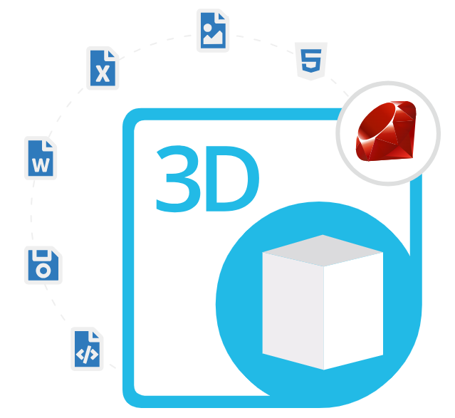 Aspose.3D Cloud Ruby SDK 