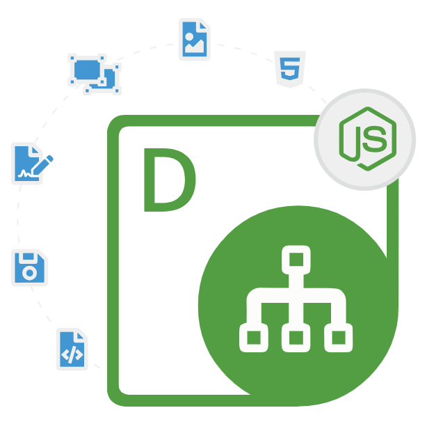 Aspose.Diagram for Node.js via Java